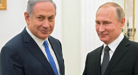 پوتین و نتانیاهو درباره سوریه رایزنی کردند