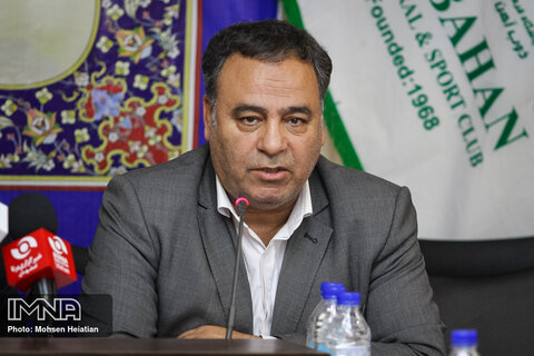 نشست خبری مدیرعامل باشگاه ذوب آهن اصفهان