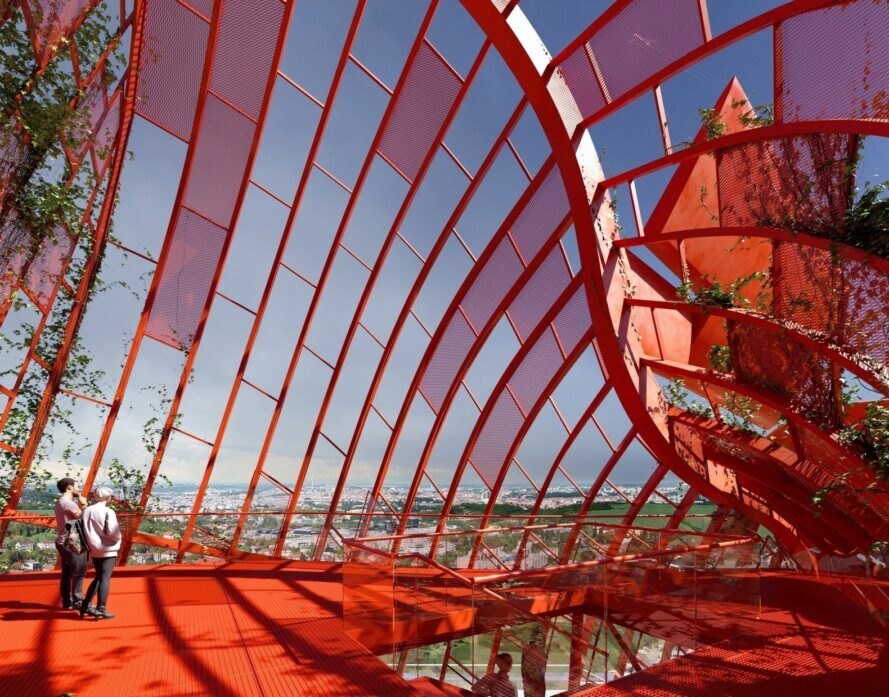 عجایب شهر/ بلندترین ساختمان در جمهوری چک با الهام از تغییرات اقلیمی