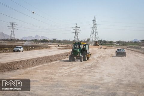 توسعه عملیات عمرانی در منطقه اسلام‌آباد سنندج