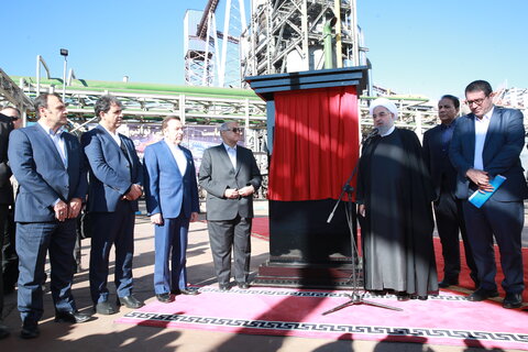 افتتاح کارخانه تولید آهن اسفنجی فولاد شهرستان بافت