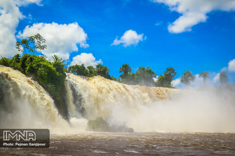 آبشار سالتو داس نو ونسز(salto das nuvens tangará) در ایالت ماتوگروسو برزیل