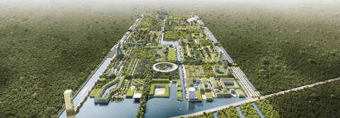 اولین شهر جنگلی هوشمند جهان