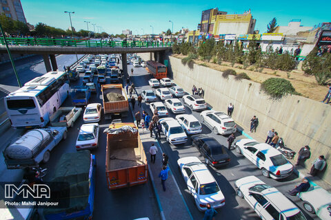 افزایش ۱۸ درصدی تردد خودروها در قزوین