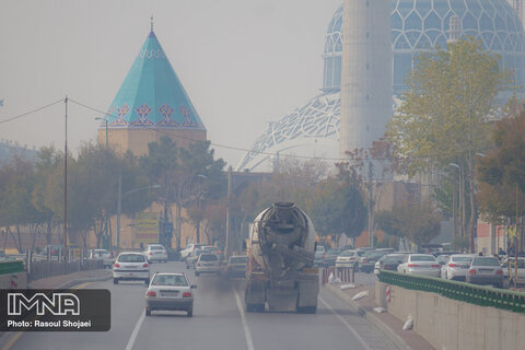 حجم آلاینده‌های اصفهان تا فردا افزایش می‌یابد