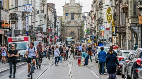 نارضایتی عابران پیاده بلژیک از محیط شهری