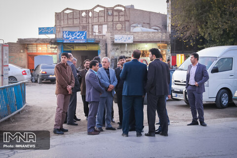 بازدید مدیر عامل شرکت توزیع برق شهرستان اصفهان