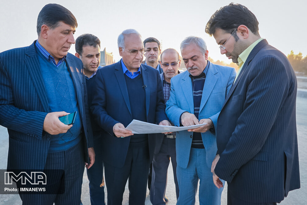 بازدید مدیرعامل شرکت توزیع برق شهرستان اصفهان از پروژه‌های عمرانی