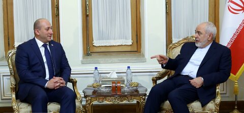 ایران و گرجستان گسترش همکاری‌ها را بررسی کردند