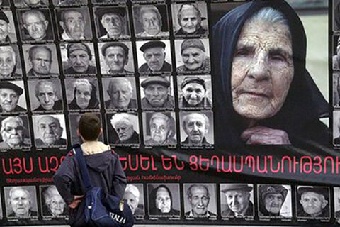 سالروز نسل کشی ارامنه سیاه ترین صفحه تقویم ملت ارمنستان است