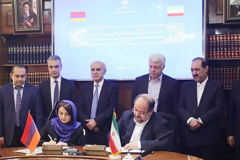 امضای تفاهم‌نامه ایران و ارمنستان در زمینه‌های اشتغال و رفاه