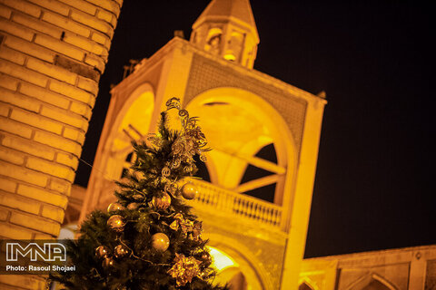 حال و هوای کریسمس در اصفهان
