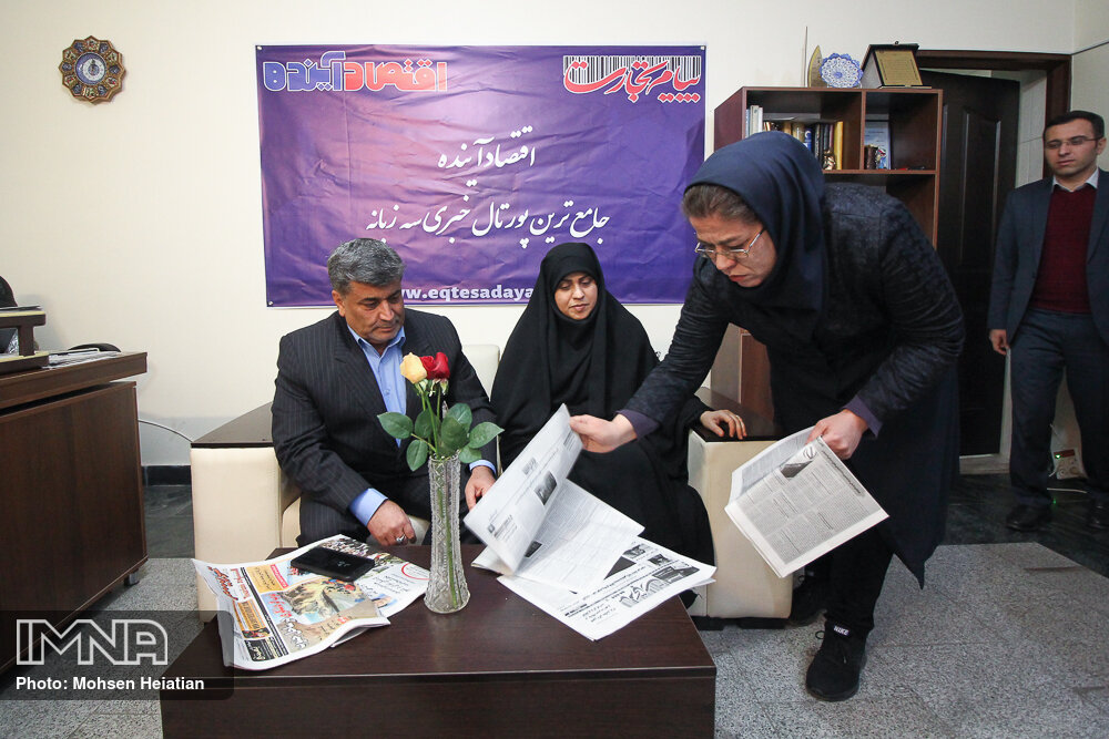 بازدید دو عضو شورای شهر از مجتمع مطبوعاتی اصفهان