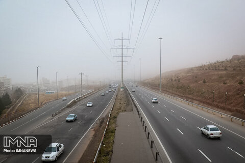 آلودگی هوا در شهر تبریز