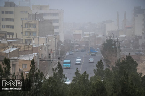 آلودگی هوا در شهر تبریز
