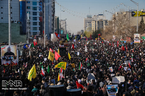 Millions mourners pay homage to Gen. Soleimani