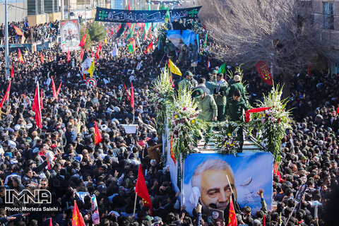 Kerman pays homage to Lieutenant General Qassem Soleimani
