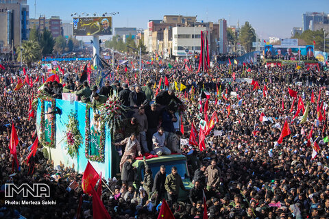 Kerman pays homage to Lieutenant General Qassem Soleimani
