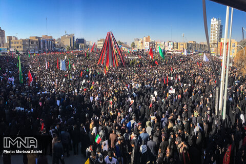 Kerman pays homage to Lieutenant General Qassem Soleimani
