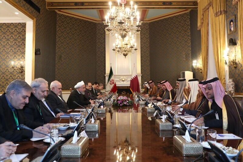 ایران از توسعه روابط با همسایگان به ویژه قطر استقبال می‌کند