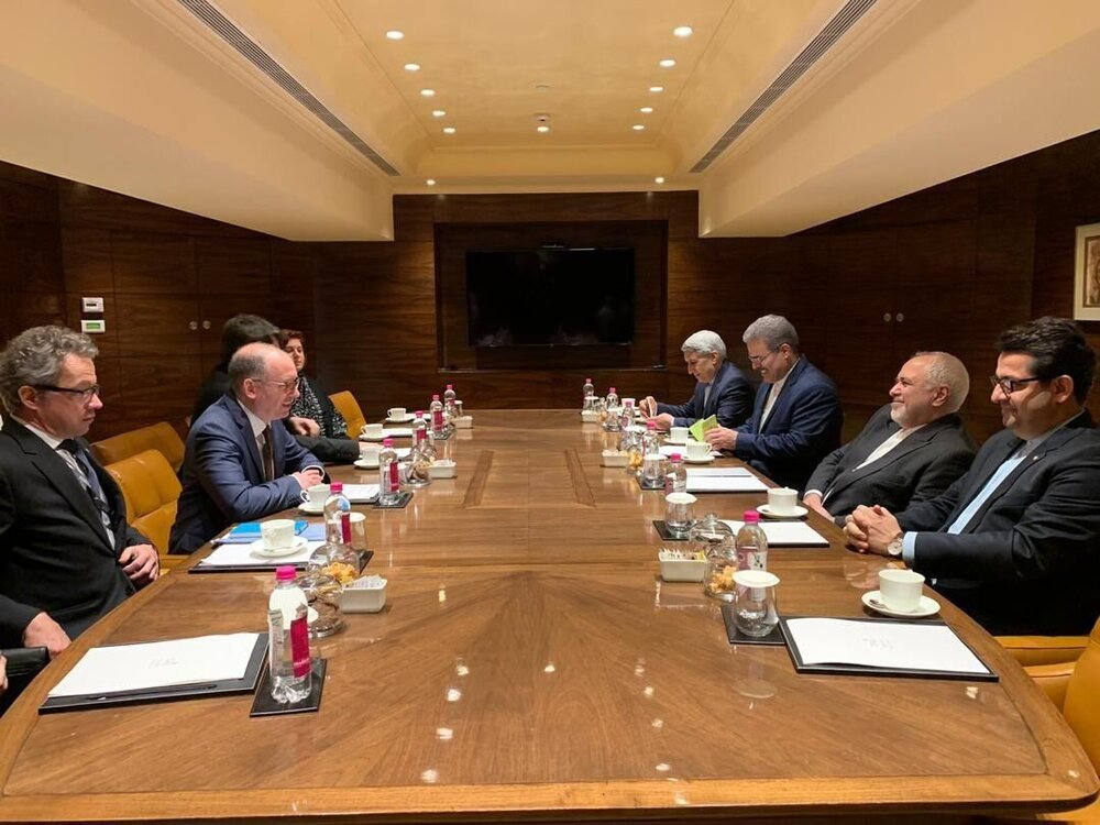 ظریف با وزیر مشاور در امور خارجی آلمان دیدار کرد