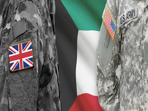 تدابیر شدید امنیتی در ۱۱ پایگاه آمریکا و انگلیس در کویت 