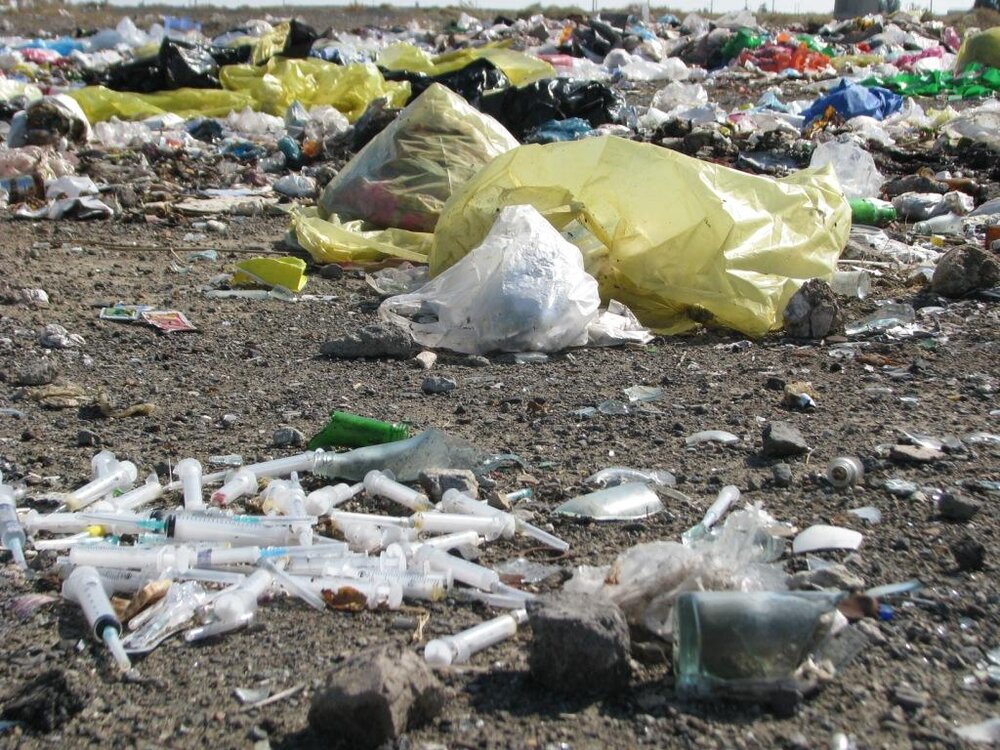 ارجاع تخلفات زباله‌های عفونی در ساحل کارون به مراجع قانونی
