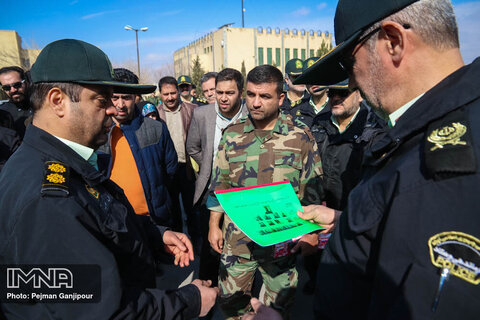رونمایی از کشفیات پلیس آگاهی استان اصفهان