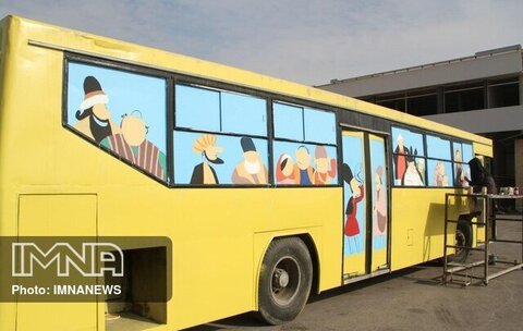 اتوبوس"بازی و نشاط" در راه شهر دوستدار کودک سمنان