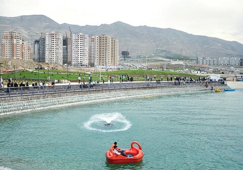 دریاچه شهدای خلیج فارس تهران میزبان اقوام ایرانی