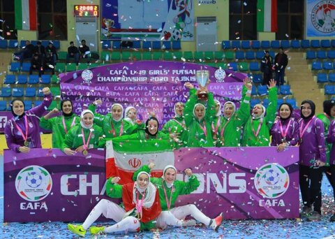 Iran crowned CAFA U19 Girl’s Futsal champions