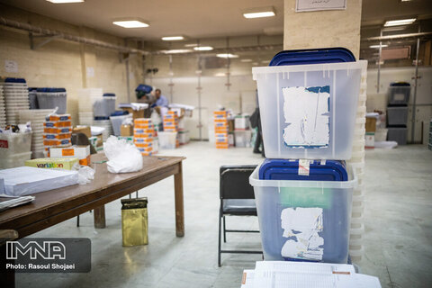 توزیع اقلام مراکز اخذ رای
