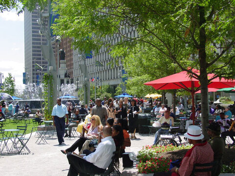 سیر تحول مکان‌های عمومی در شیکاگو