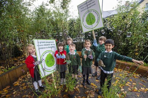 افزایش فضاهای سبز مدارس در لندن