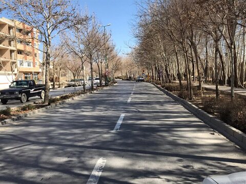 خیابان‌های غرب اصفهان پیرایش می‌شود