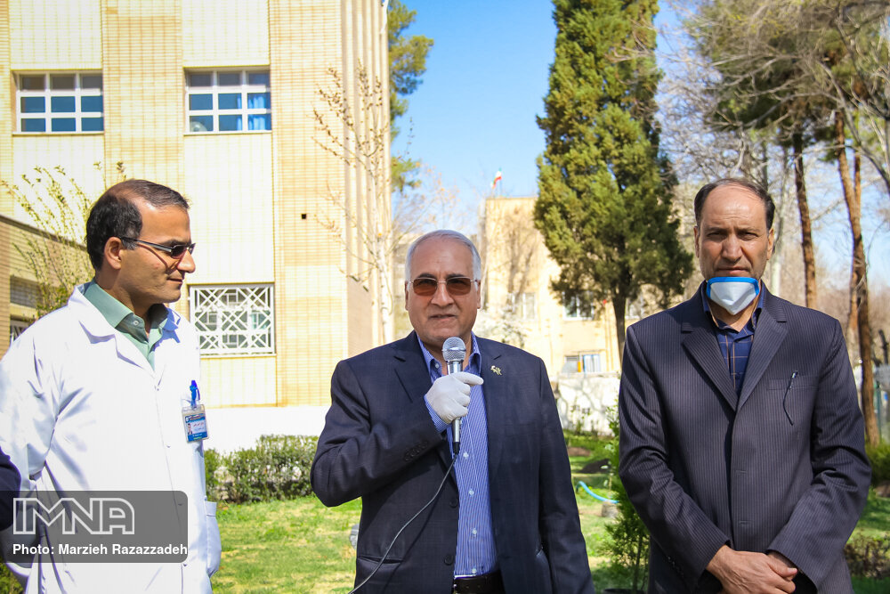 تندیس ایثار پزشکان در اصفهان ساخته می‌شود
