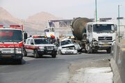 تصادف در جاده کرج-چالوس ۸ مصدوم برجای گذاشت