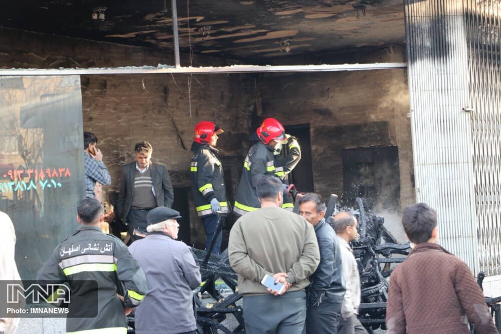 ۱۰ حریق و ۱۴ حادثه در اصفهان گزارش شد