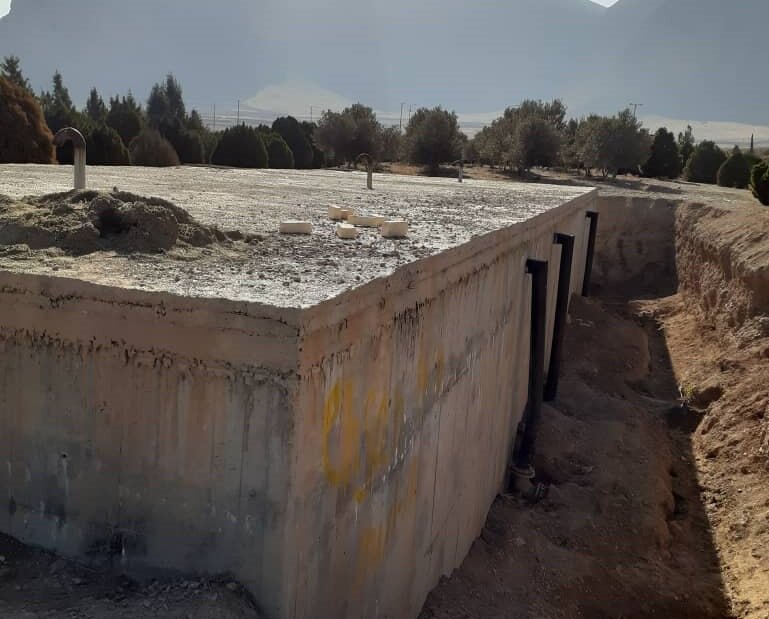 بهره‌برداری از مخزن ذخیره جدید آب آشامیدنی شهر مهرگان