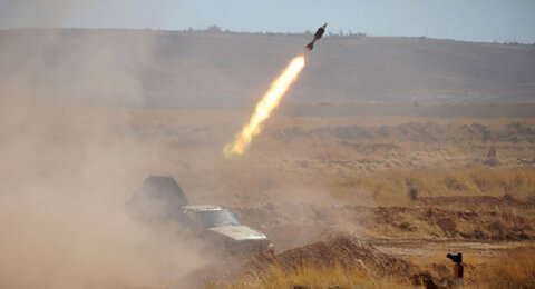 حمله موشکی به پایگاه نظامی آمریکا در عراق