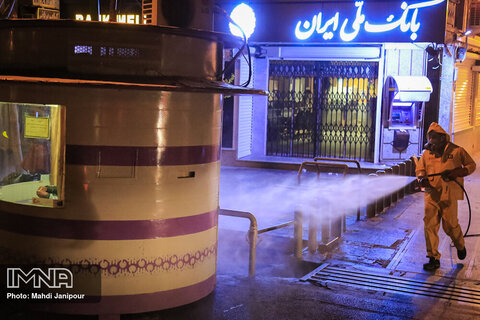 Isfahan's disinfection efforts against Coronavirus
