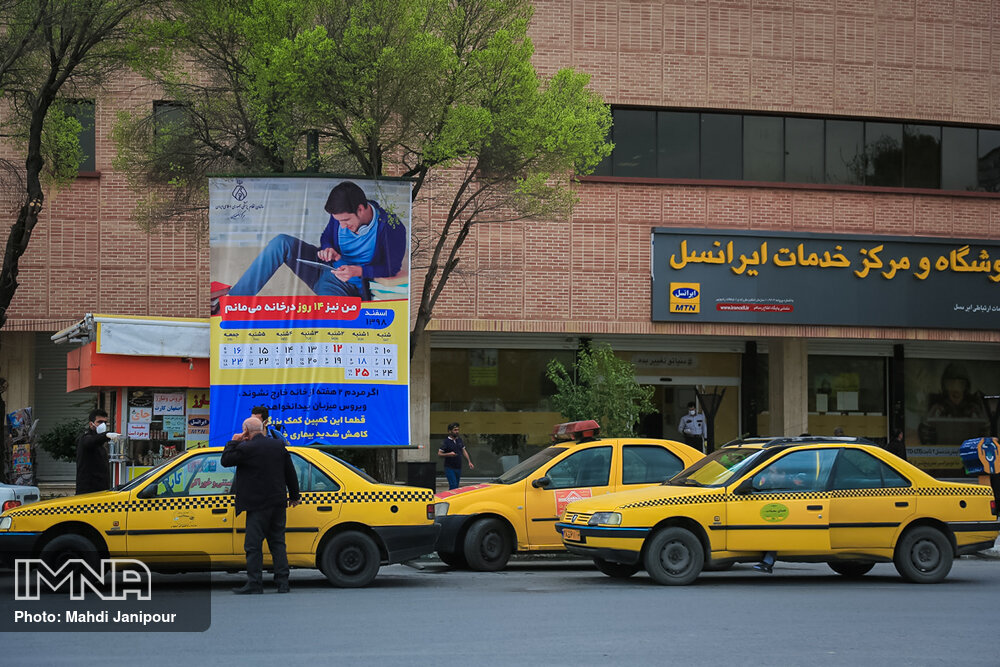 ممنوعیت خروج تاکسی‌ها از تهران تا ۱۵ فروردین ماه