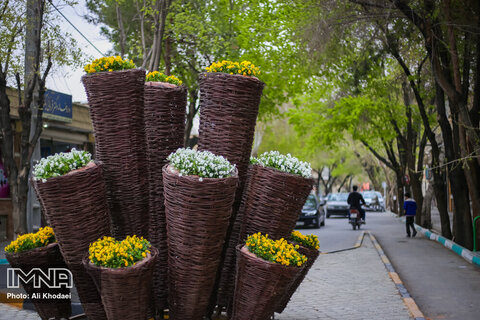 Isfahan's urban installations in new year
