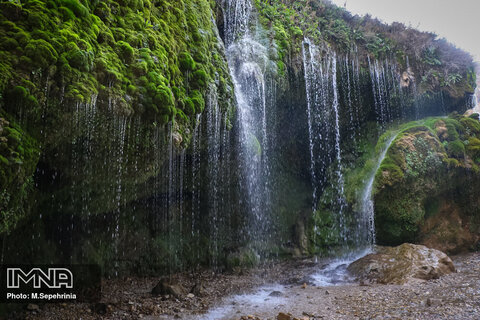 آبشار آسیاب خرابه در آذربایجان شرقی