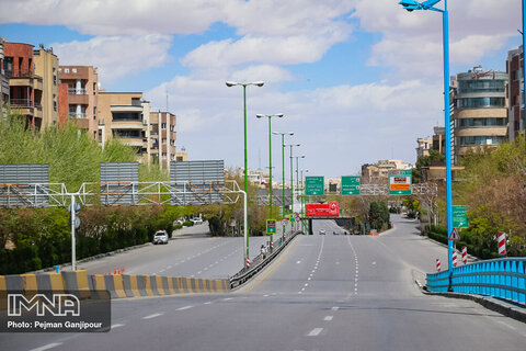 منع تردد در اصفهان 
