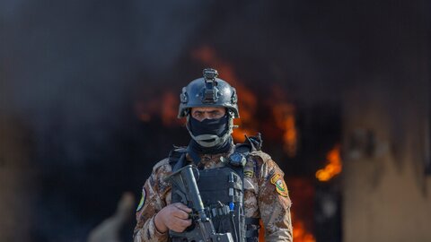 حمله به کاروان نیروهای آمریکایی در عراق