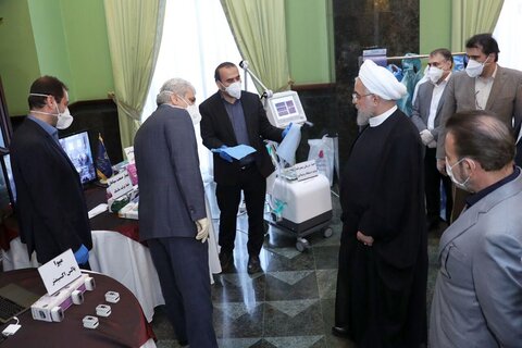 روحانی: توانمندی‌های اندیشمندان و تولیدکنندگان کشور در حوزه مقابله با کرونا قابل توجه است