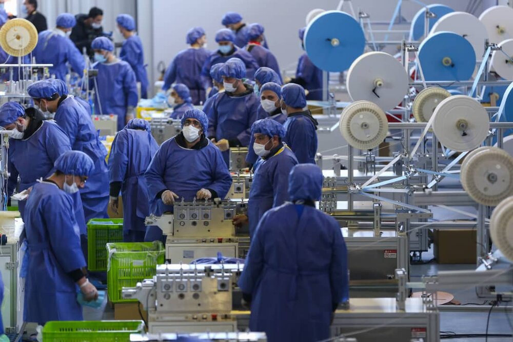 بهره‌برداری از دستگاه نانوالیاف در بزرگترین کارخانه تولید ماسک کشور