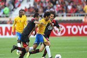 جنجال مجیدی با پیراهن الغرافه مقابل پرسپولیس / پرسپولیس ۱-۱ الغرافه + فیلم بازی