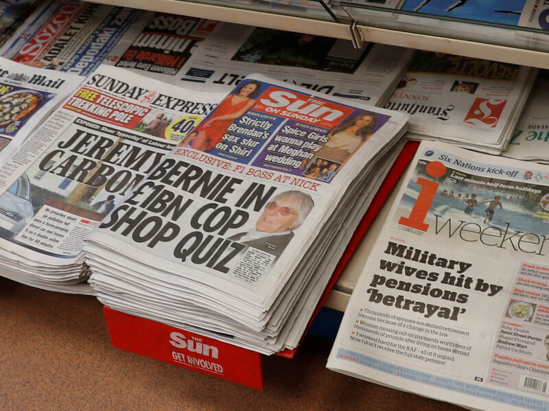 تیر خلاص کرونا بر روزنامه های چاپی انگلستان